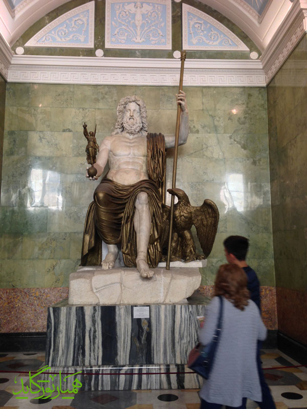 بخش روم و یونان، مجسمه ی بزرگ ژوپیتر