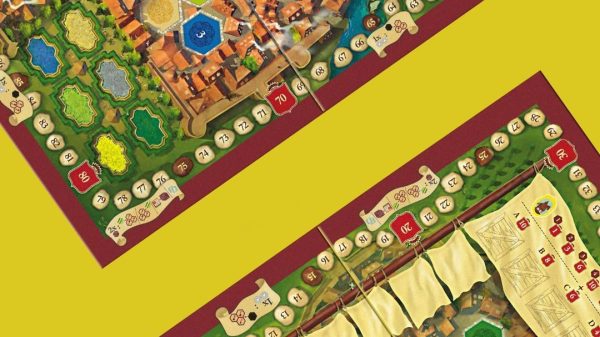 بازی فکری چارپایه مدل قلعه های برگاندی The Castles of Burgundy